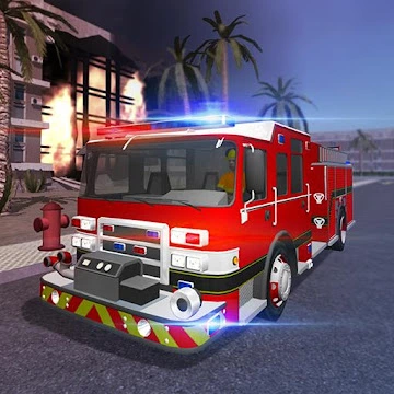 Fire-Engine-Simulator-مهكرة-icon-apkplay