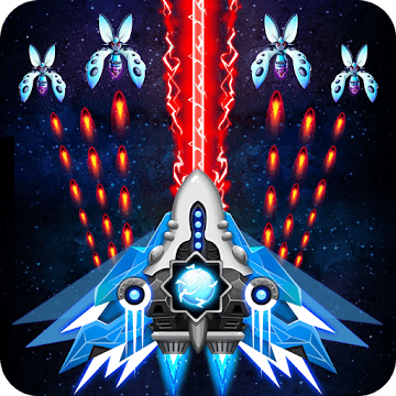 Space-Shooter-Galaxy-Attack-مهكرة-icon-apkplay
