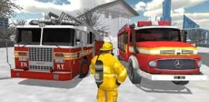 Fire Engine Simulator مهكرة 4